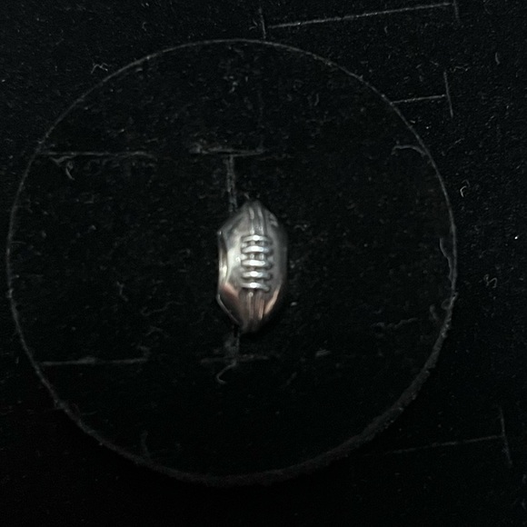 Pandora Retired Football charm - Picture 1 of 3